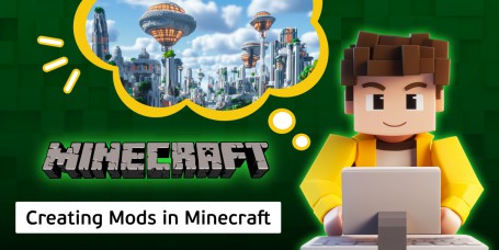 Creating Mods in Minecraft - Programming for children in Baku