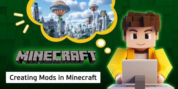 Creating Mods in Minecraft - Programming for children in Baku
